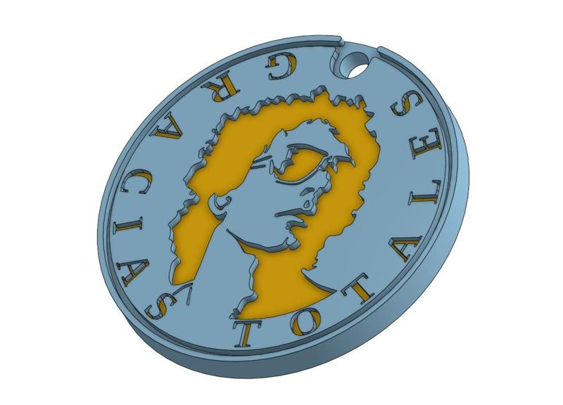 GRACIAS TOTALES SODA STEREO KEYCHAIN