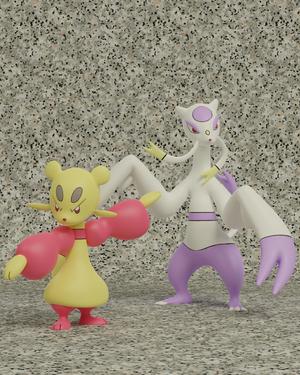 pokemon mienfoo evolution pack