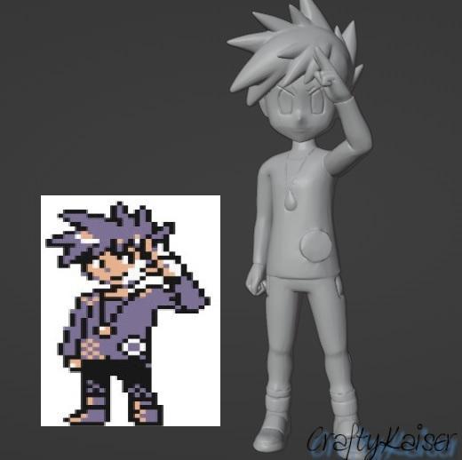 Pokemon Trainer Green/Blue