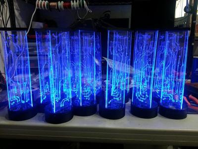LED Edge Lit Table Centerpiece