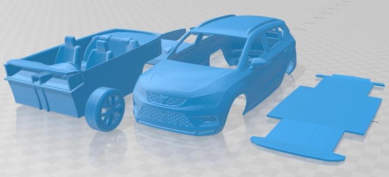 Seat Ateca Cupra 2018 Printable Car