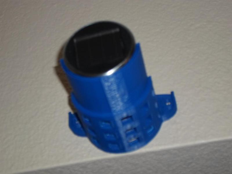 Solar Powered Lamp Holder