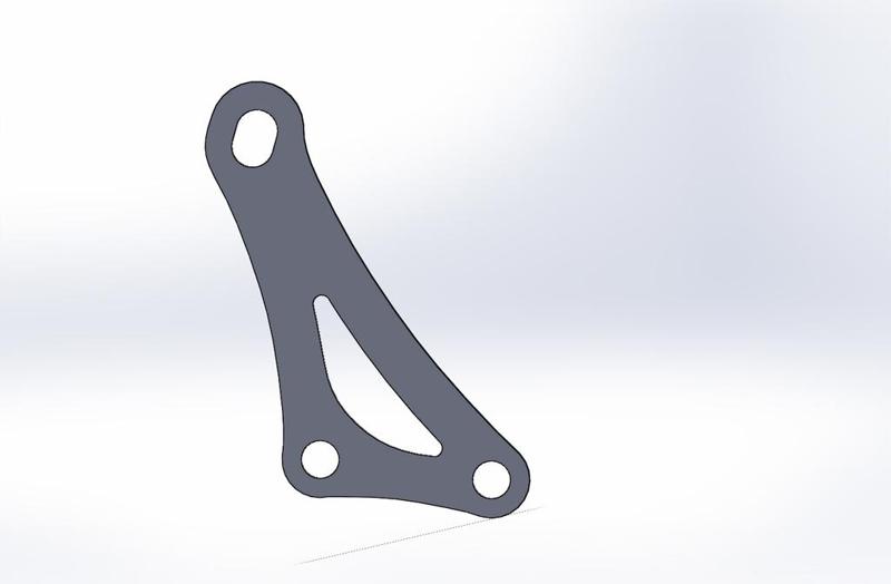 KTM 250SX 1997 engine mount