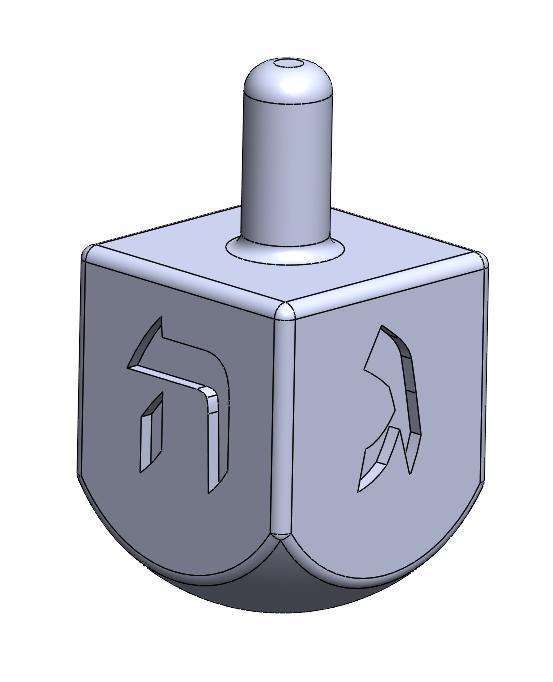 Hanukah Dreidel