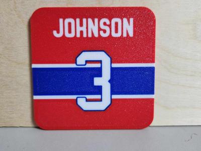 NHL Coaster - MIKE JOHNSON
