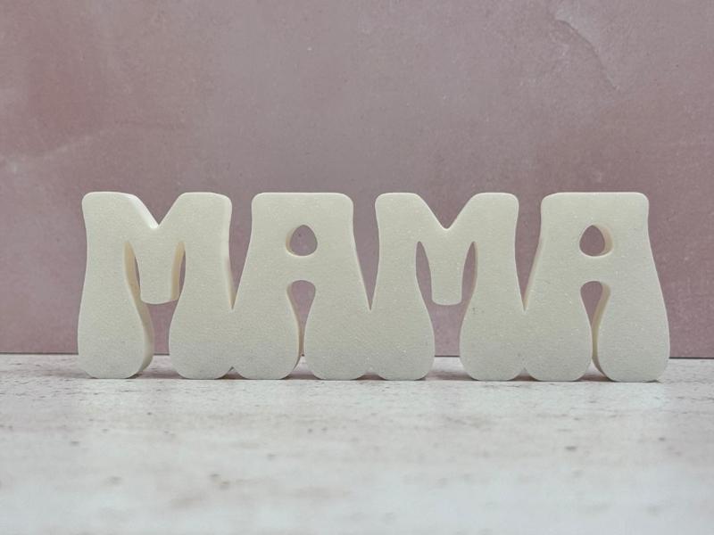 Mama Lettering for Dried Flowers