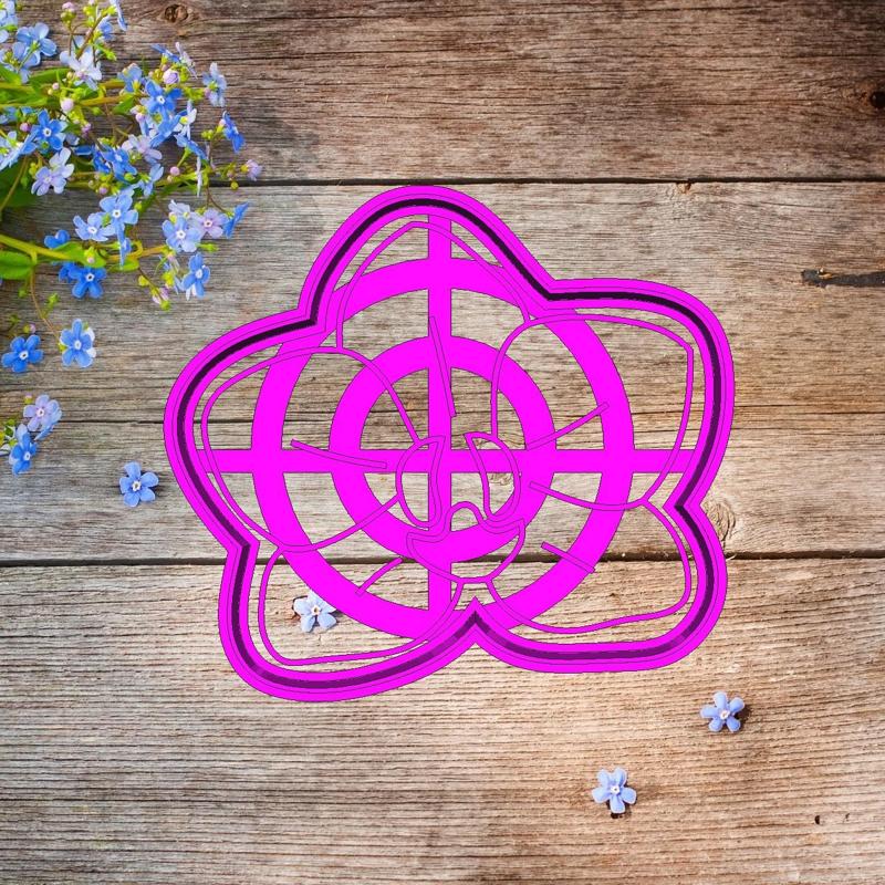 cookie cutter flower