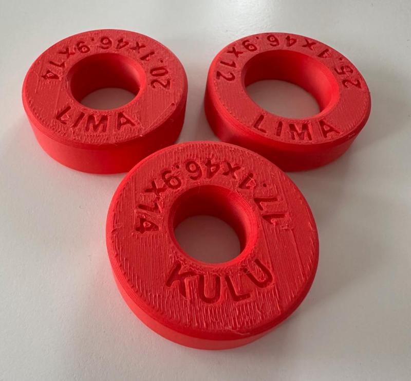 Ball bearing dummy Vespa V50-125 LIMA 25.1x46.9x12