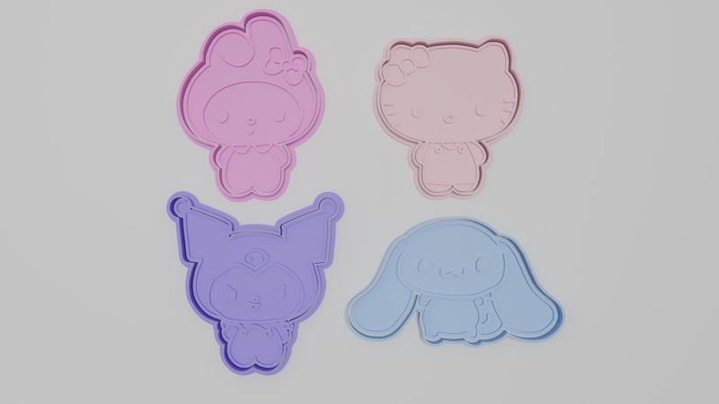 Cookie Cutters Hello KItty Sanrio