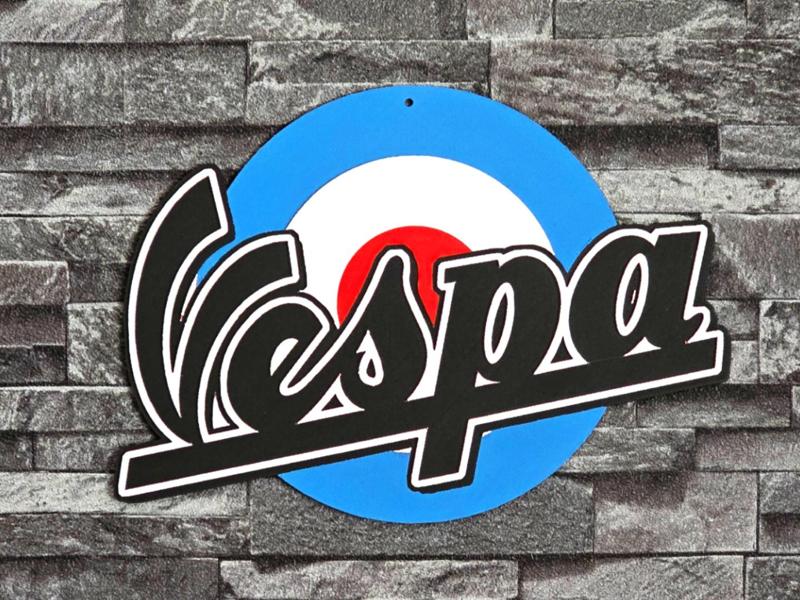 Hueforge logo Vespa 4 colors