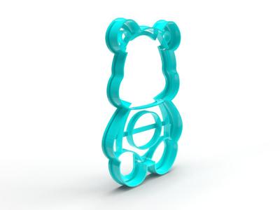 TEDDY BEAR CUTTER AND STAMP