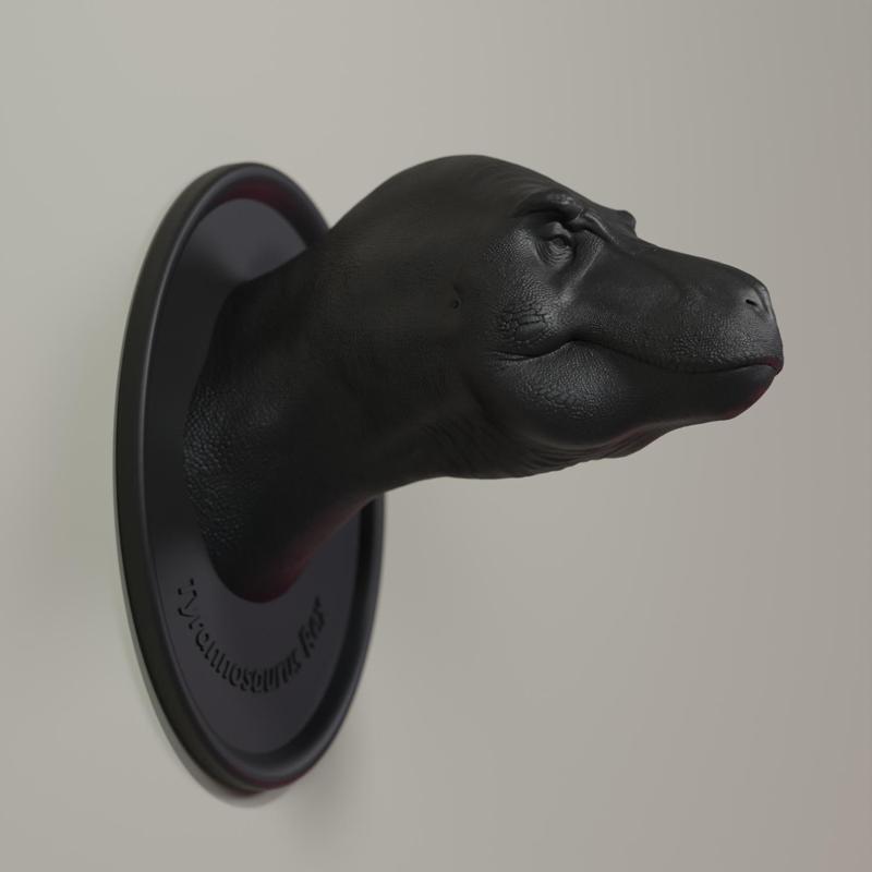 1/20 Tyrannosaurus Rex Head Hunting Trophy