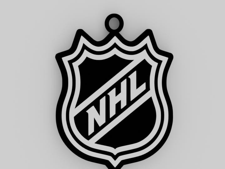 NHL Logo Keychain