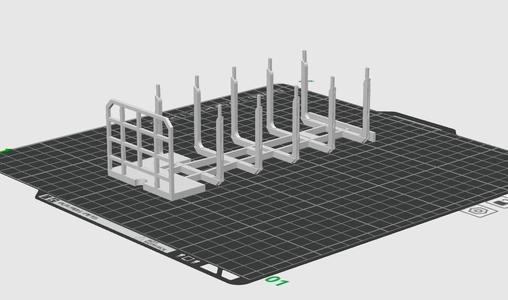 logging trailer (frame)