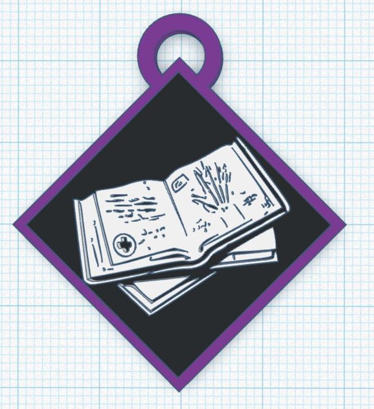 Keychain Dead By Daylight - Autodidact