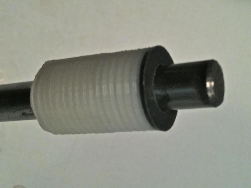 LM8UU sized bushing adapter (Parametric)