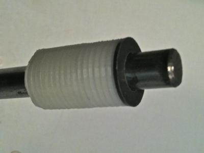 LM8UU sized bushing adapter (Parametric)