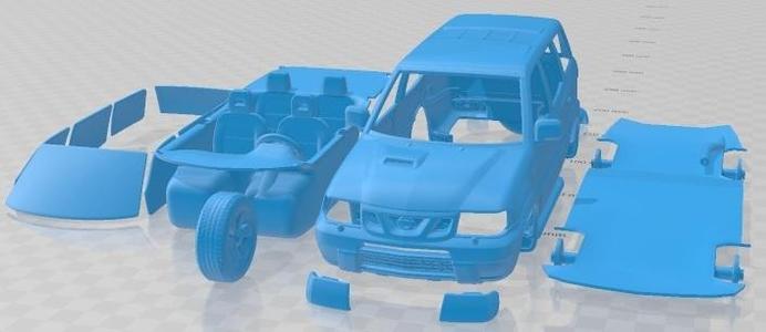 Nissan Terrano II 5 Door 2006 Printable Car