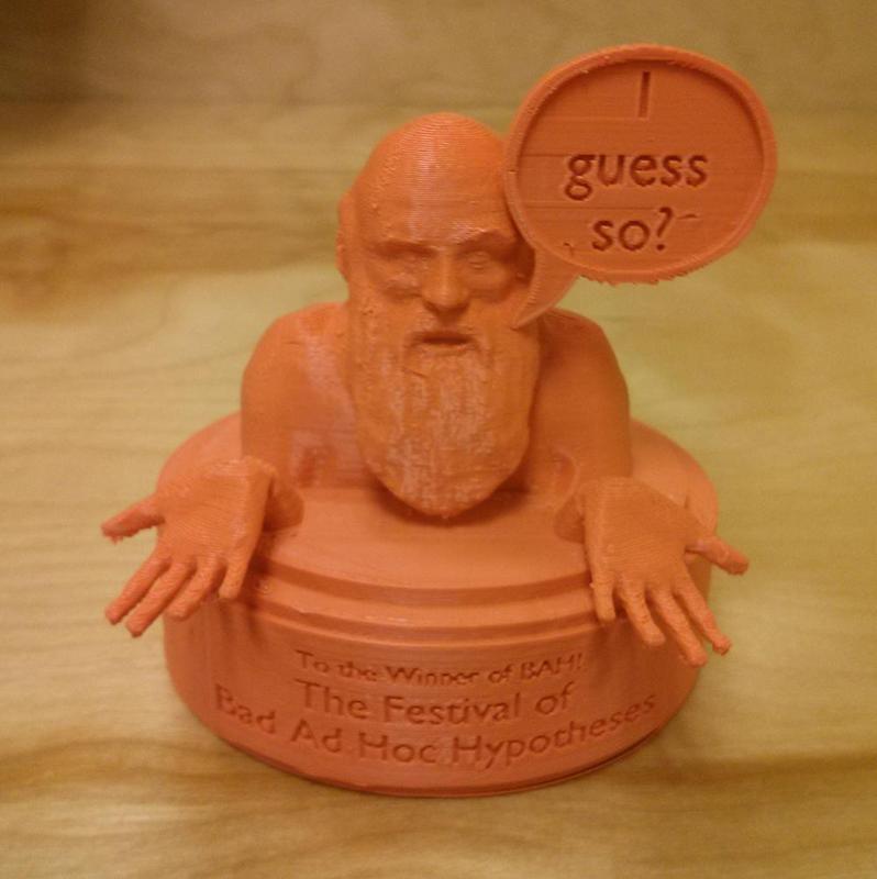 BAHFest 2013 "Darwin" Trophy