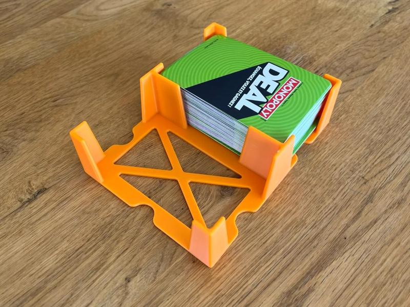 Playing card tray for 57 x 88mm cards