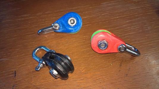 Pulley for 6mm rope