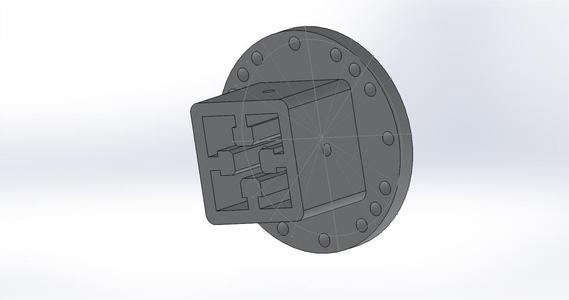 Collection of 45mm x 45mm MiniTec T-slot extrusion parts
