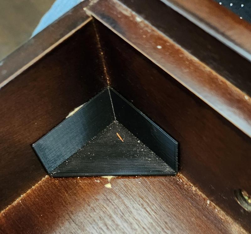 Desk Draw Repair Corner Reinforcers
