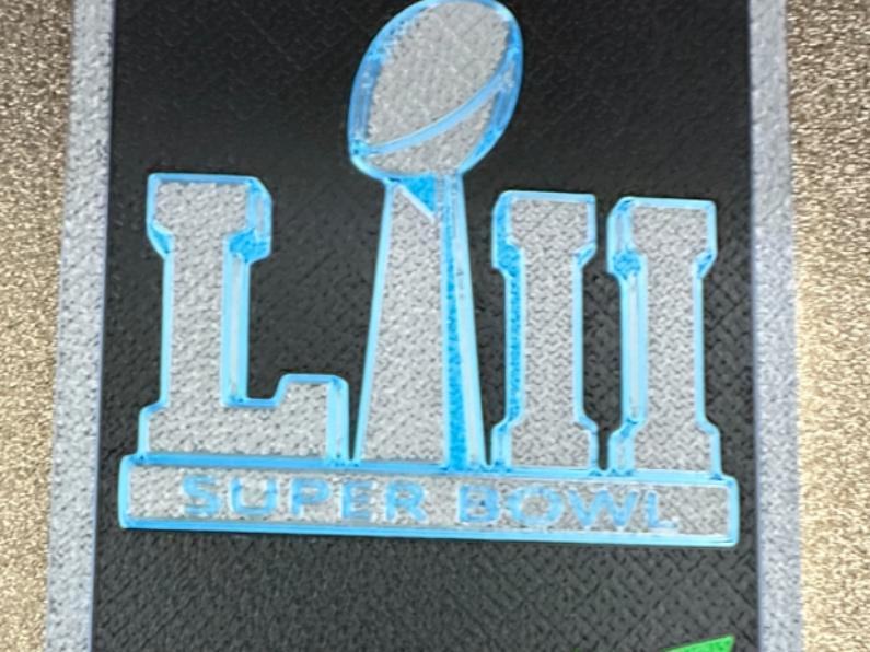 2018 Superbowl LII Champions Wall Art