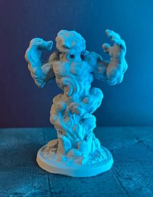 Elemental Sea Vent TTRPG Brass Lantern Minis