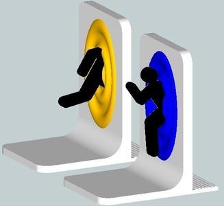 Portal bookstand