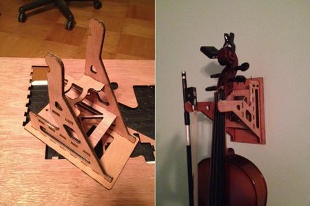 Violin and Bow hanger