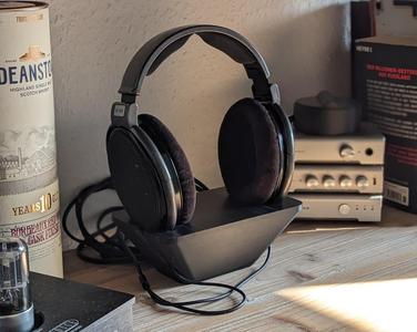 Headphone stand for Sennheiser HD650 and variants