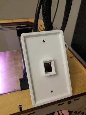 Keystone Receptacle Wall Plate