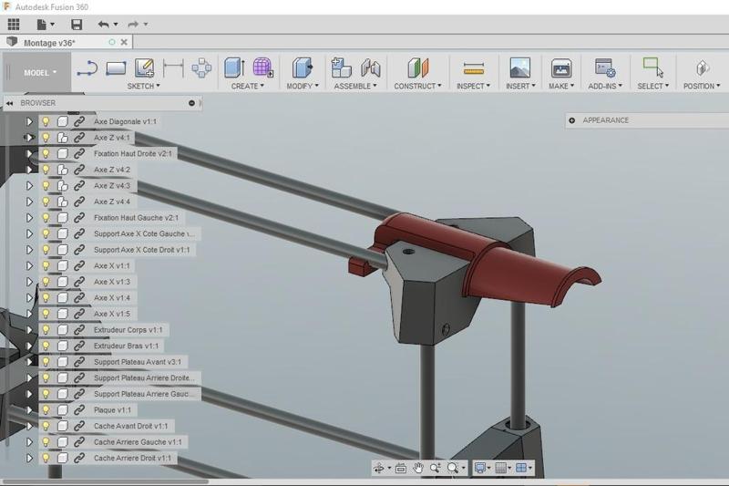 Support Bobine Filament