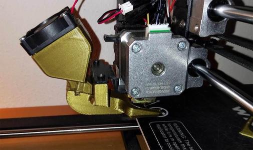 Failed?    Experimental axial front mount adapter for Thorped's Cooler