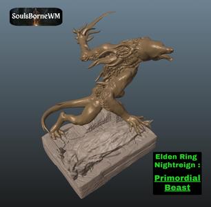 Elden Ring Nightreign : Primordial  Beast (executor beast)