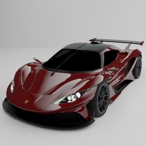 Apollo Arrow Modified 3D Model with Detailed Interior