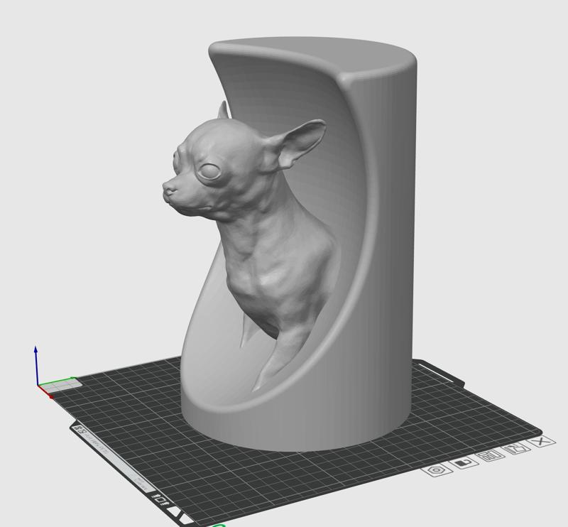 Dog urn - Chihuahua - NEW