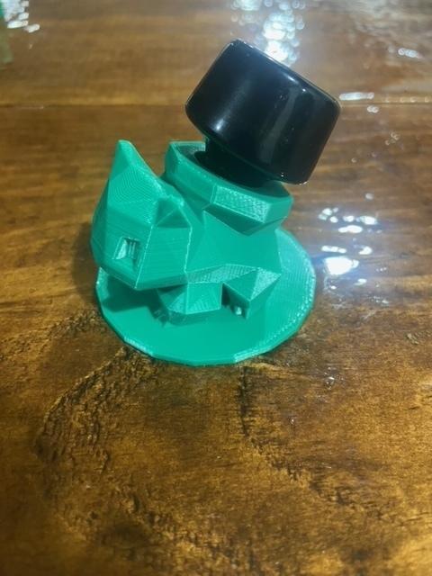 Bowlbasaur the Bowl holding Bulbasaur