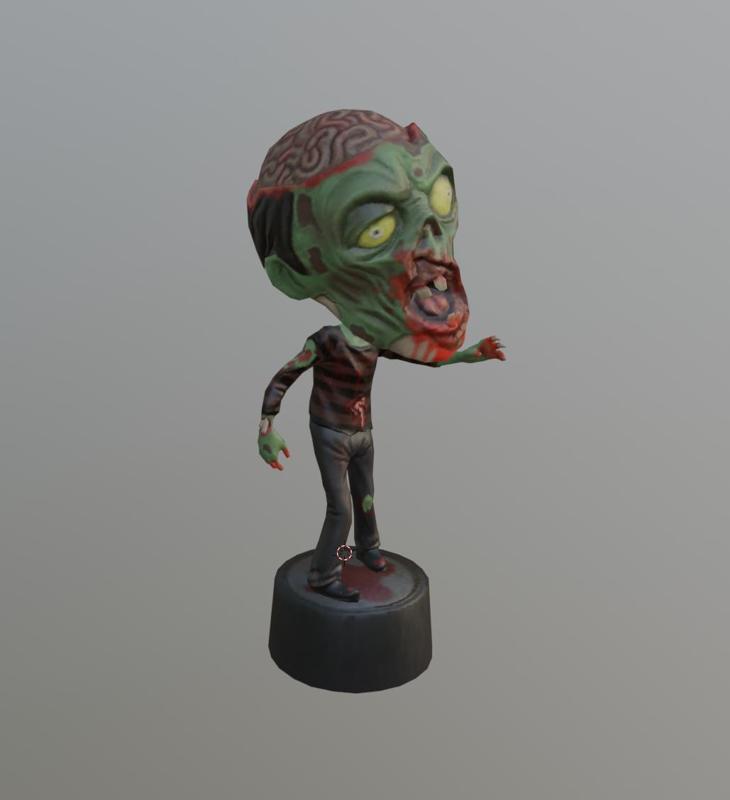 GTA5 Bobblehead ZOMBIE DOLL