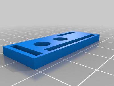OX CNC EndStop Mounting Plate