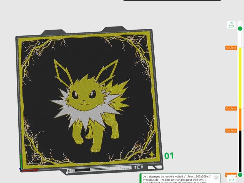 Hueforge voltali Jolteon