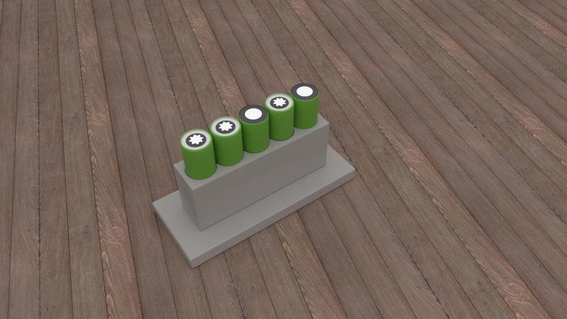 18650 Battery welding holder 5 batteries