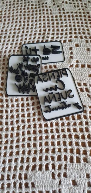 Phrase stamps x3