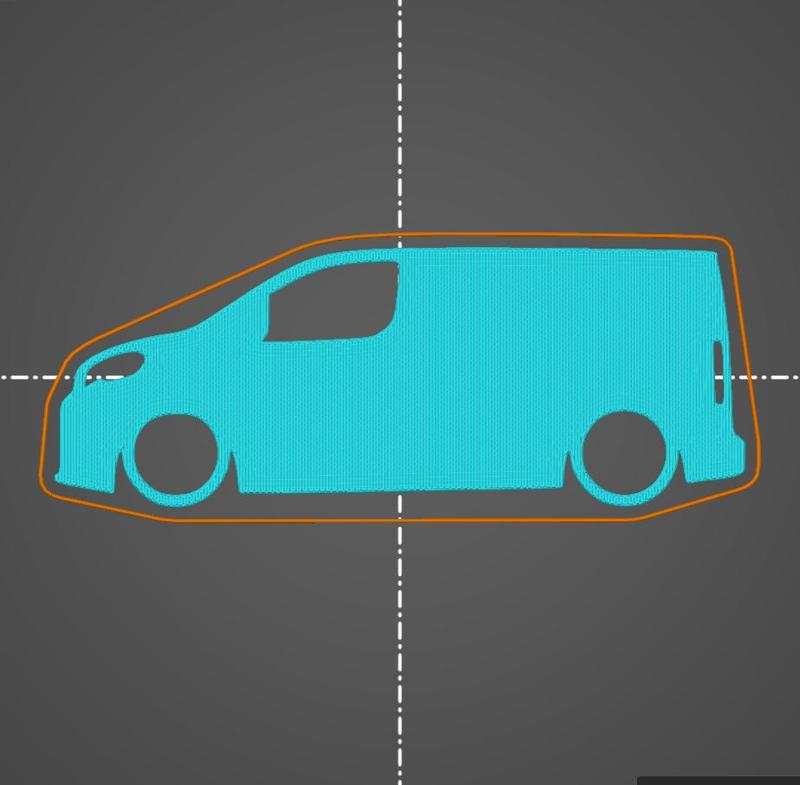 Peugeot Expert Toyota Proace Citroen Jumpy Opel Vivaro Vauxall Vivaro silhouette key