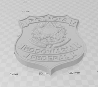 BRASÃO PRF POLÍCIA FEDERAL RODOVIÁRIA