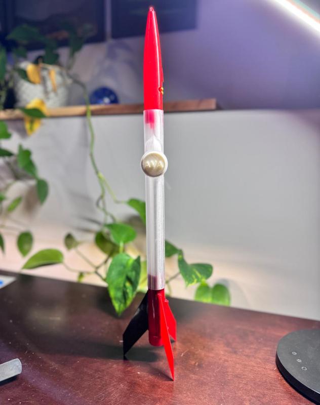 Estes BT-50 Rocket Fuselage with AirTag slot