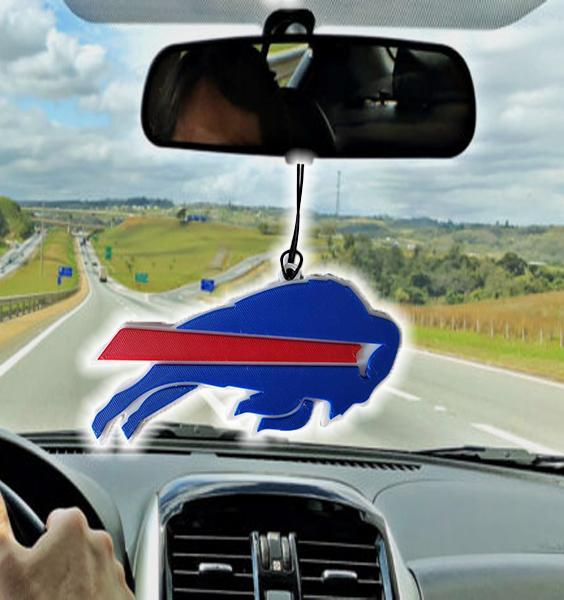 Buffalo Bills Car Rearview Mirror Ornament