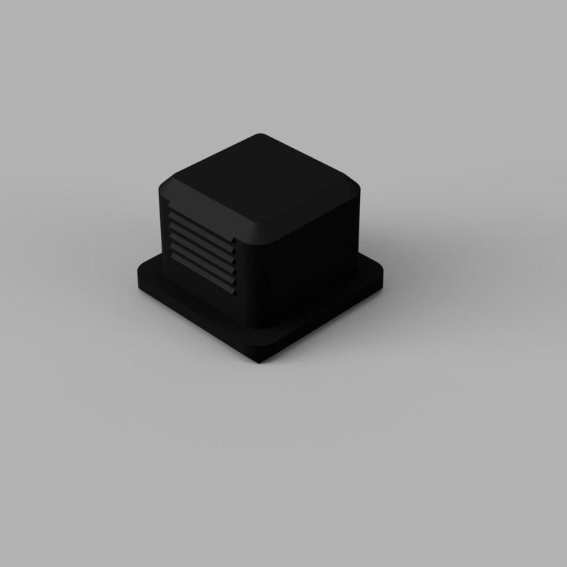 Square plug 45mm