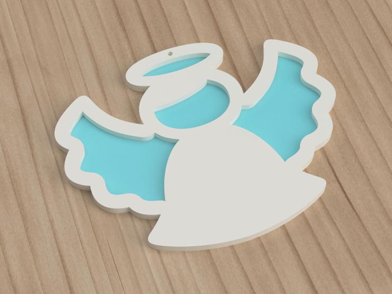 Christmas Tree Ornament/Decor - Angel